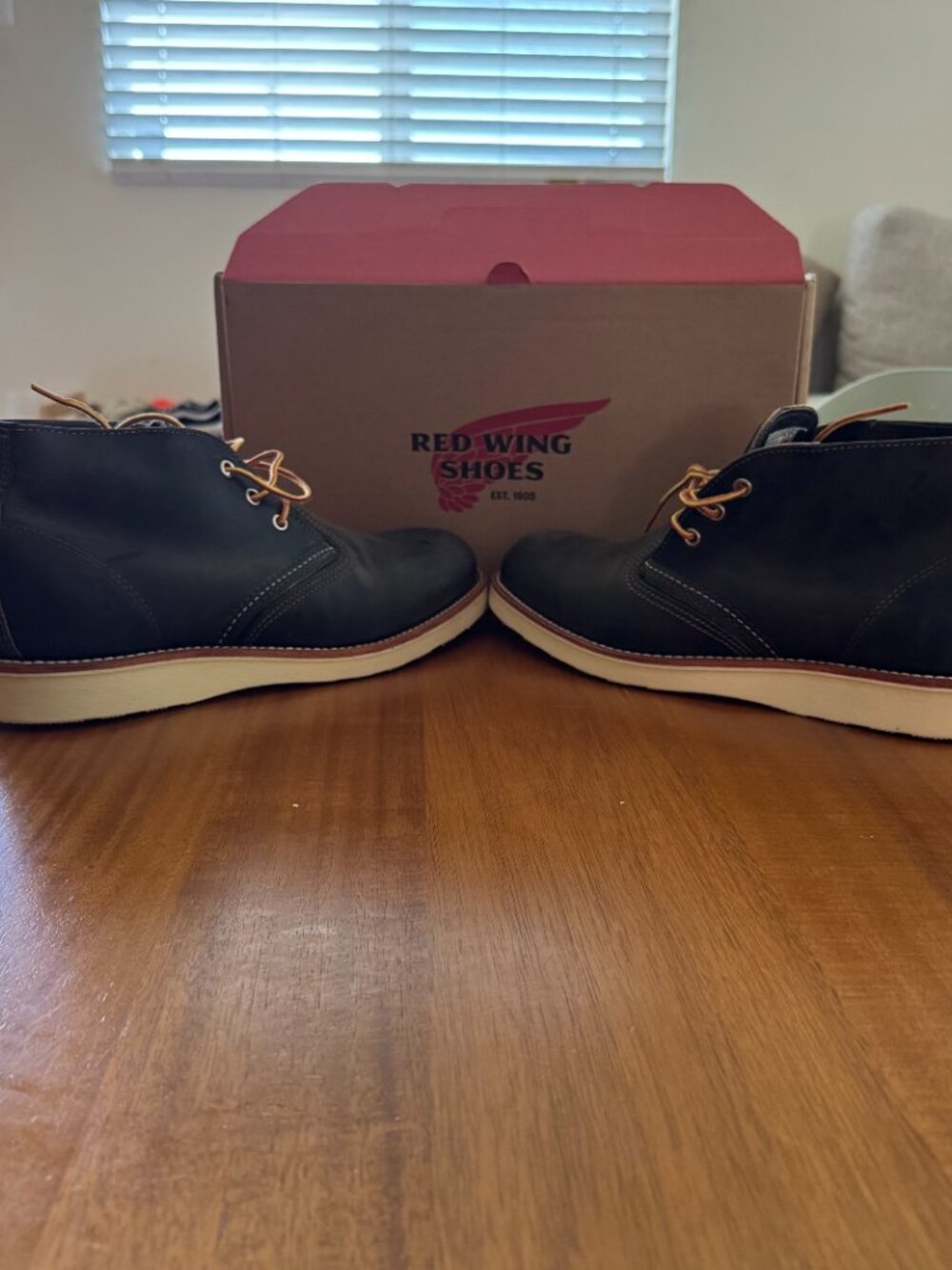 Red Wing 3150 Work Chukka Charcoal Rough & Tough - Picture 2 of 7